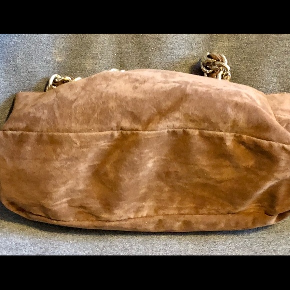 Le Château Tan Suede hobo bag - Picture 6 of 7